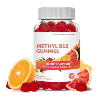 China Other Good Quality Methyl B12 Gummies For Adults All Natural Vitamins For Energy Support And Bone Health 30 Day Supply for sale