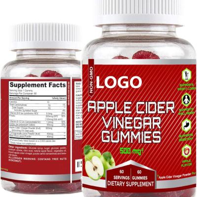 China Gummies Beauty Products Weight Loss Private Label Natural Apple Cider Vinegar with Vitamins 60 Count for sale