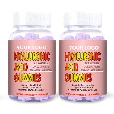 China immune & Custom Private Logo Hyaluronic Acid Gummies With Anti-fatigue Good Prices Vitamin C Supports Healthy Skin Nails Hair Joint for sale