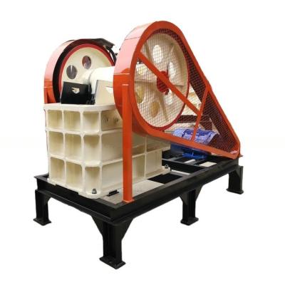 China PE series jaw crusher machine for broken constructions waste cement blocks and bricks for sale