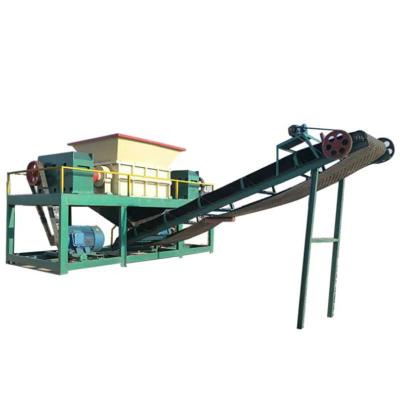 China 7.5-132KW Double Shaft Oil Palm Empty Fruit Bunched Shredder Machine for Energy Mining for sale