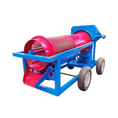 China Circular Portable Gold Equipment Roller Trommel Screen for Retail Mobile Equipment for sale