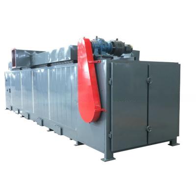 China 800 kg gewicht Industrial Mesh Belt Briquette Dryer voor het verwerken van houtskoolbriquettes Te koop