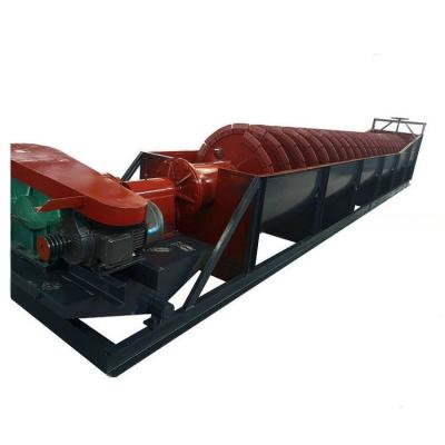 China Complete River Sand Washing Plant with Screw Classifier Spiral Sand Washer Machine for sale