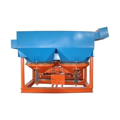 China Diamantenwasinstallatie Jigmachine Mineraal Jig Concentrator met een capaciteit van 1-20 t/h Te koop