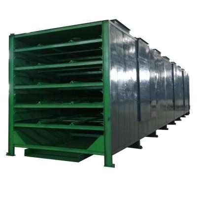 China 500-1000 kg/h Carbon Steel Houtskool Briquette Keten Plaat Dryer Mesh Belt Dryer met 1 Te koop