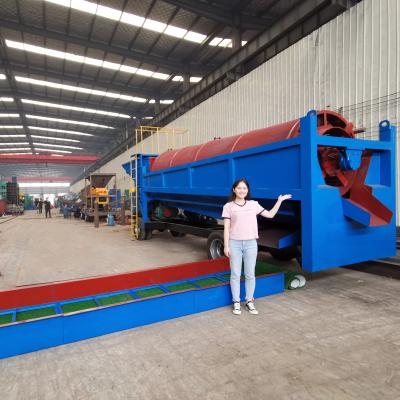 China Small Gold Trommel Minera Washing Plant for Capacity According to and Gravity Separator for sale