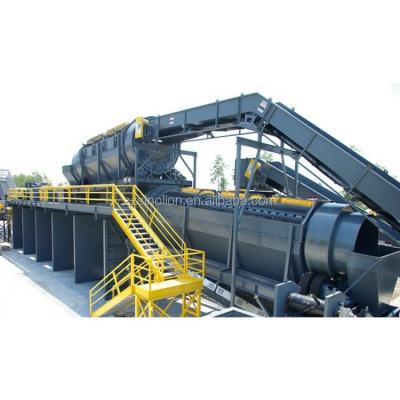 China Solid Rotary Waste Screening Machine Mining Rotary Trommel Screen Machine for Screening for sale