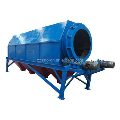 China Construction Works Rotary Magnetic Trommel Screen for Steel Metal Granule Separation for sale