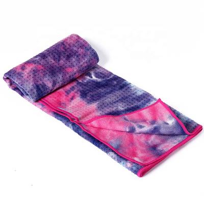 China High Quality Durable High End Lightweight Yoga Mat Towel Wholesale Yoga Towel For Yoga Pilates for sale