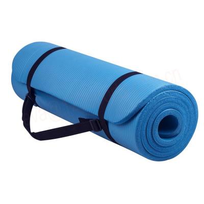 China High End Non Slip Yoga Mat10mm NBR Yoga Mat Soft Yoga Pilates for sale