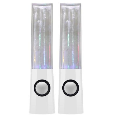 China Mini Colorful LED Water Speaker With Dancing Fountain Light Show Sound For PC for sale