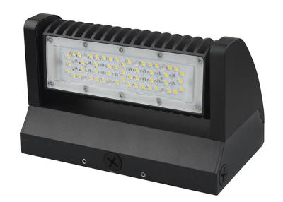 China UL Black IP65 5300LM 130LM/W 277V LED Wallpack Light for sale