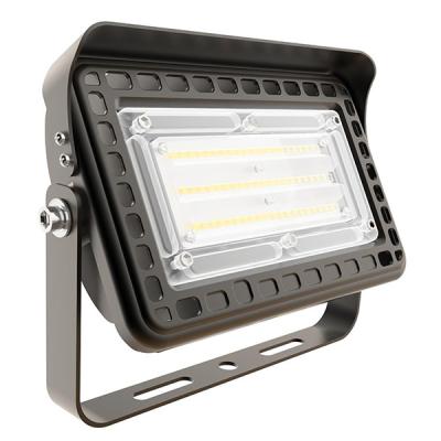 China 30W 3900 Lumens Yoke Mount Brown Small LED Flood Light for sale