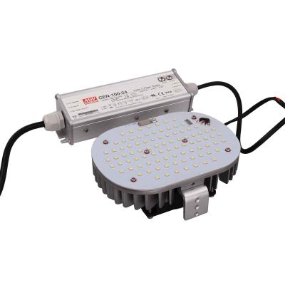 China 120 Degree 8000LM 5000K 80W E39 Base LED Retrofit Kits 6 Inch for sale