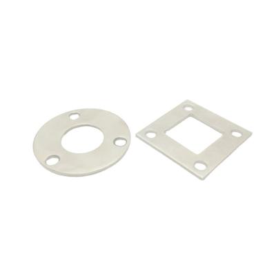 China Modern stainless steel rail system mounting base plate for sale