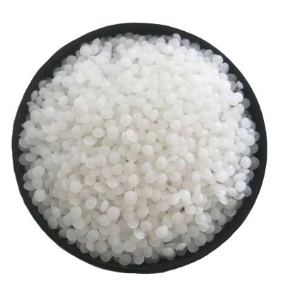 China HDPE Plastic Film Material Virgin High Density Polyethylene Resin Granules HDPE Original Grade Natural Place 17450N for sale