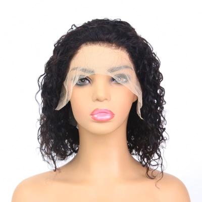 China Pixie Cut Wholesale Cheap Raw Peruvian Transparent Lace Front Wig For Black Women Bob Wigs Natural Human Hair HD Virgin Hair Shorts for sale