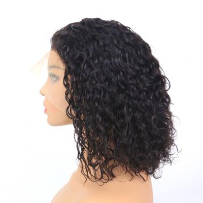 China Pixie Cut Cheap Short Curly Bob Wigs Human Hair Lace Front Peruvian Virgin Hair Kinky Bob Wig Full Lace Human Hair Wigs For Black Women for sale