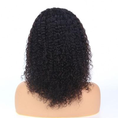 China Unprocessed 15A Curl Transparent13*4 Lace Front Brazilian Curly Human Hair Wig Unprocessed Body Wave Wigs for sale