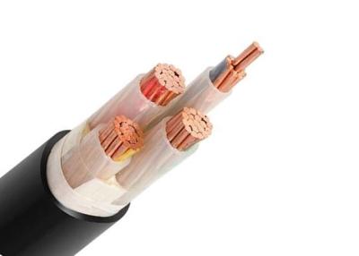 China 0.6/1 KV 3+1/2 Kern-kupfernes Kabel, LV-Stromkabel XLPE isolierte PVC umhülltes elektrisches Kabel zu verkaufen