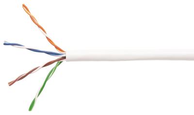 중국 벌거벗은 구리 네트워크 케이블 구리 이더네트 랜 Cat5e UTP 4 쌍 24 AWG 잡아당기기 상자에 있는 1000 Ft 판매용