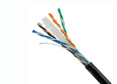 China O gel direto exterior do enterro do cabo de Cat6 UTP encheu o cabo de Lan dos ethernet, cabo da rede do twisted pair à venda