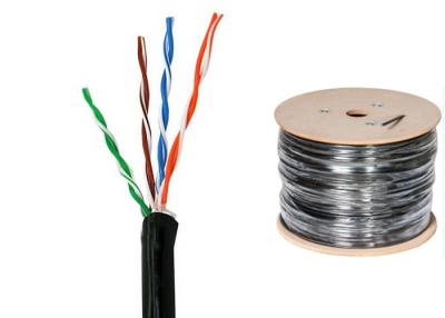 China UVbeweis Cat6 UTP Lan-Kabel, Polyolefin-Jacken-twisted- pairethernet-Kabel zu verkaufen