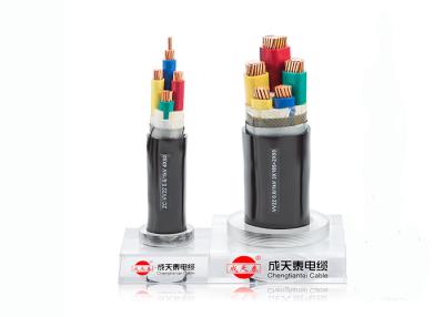 Chine Le CEI 60502-1 noyau isolé 1 à 5 et engainé de 0.6/1 kilovolt de cable électrique d'en cuivre de conducteur de PVC isolé par PVC de la classe 2 de à vendre