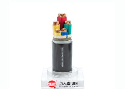 China 600 / 1000 V PVC isolierte Quadrat-Millimeter Kabel des Stromkabel-3*185 für Kraftwerke zu verkaufen