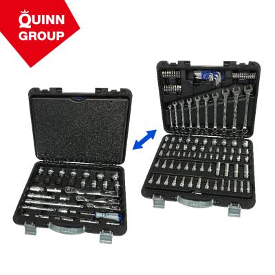 China Auto Repair Quinnco Hot Sales 142-PC Socket Wrench Auto Tools for sale