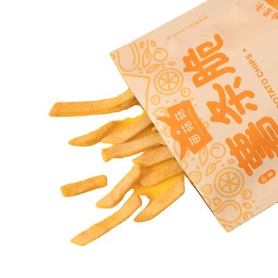 China China Natural Supplier of Fruit and Vegetable Potato Chips Delicious Mixed French Fries Salted Egg Yolk Flavor Chinese Snacks for sale