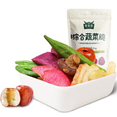 China MiaoGuGu Natural Healthy Snacks VF Dried Mixed Vegetables And Fruit Chips For Wholesale Cheap And OEM Professional for sale