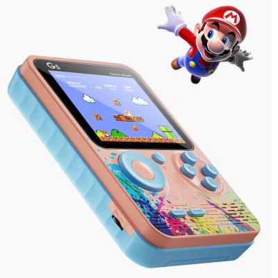 China Free Handheld Console Retro FC Game G5 Video Game Console With 50 Classic Games , Portable Kids 3.0