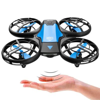 China 2021 Fashion Newst V8 Mini Drone Profession HD Headless Camera Drone Camera Wide Angle Size Keep Camera 4K Drone for sale