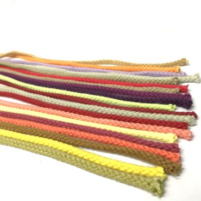 China Viable No MOQ 79pcs Color In Stock Wholesale Braided Cotton Rope 5mm for sale