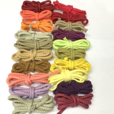 China Viable NO MOQ Min Multi Colored Cotton Macrame Twine Rope 4mm for sale