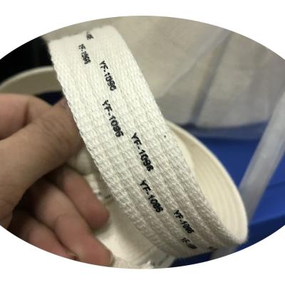 China Wholesale 20mm Thick Viable Canvas Stain Cotton Webbing Belt Cloth Strap for sale