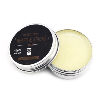 China Moisturizing Private Label Stylish Beard Wax Organic Vegan Customized Natural Beard Balm for sale