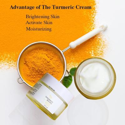 China Private Label Turmeric Skin Care Whitening Rejuvenating Anti-Wrinkle Antioxidant Cream for sale