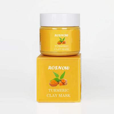 China Deep Cleansing Vitamin C Orange Moisturizer Wholesale Skin Care Oil Control Acne Clearing Clay Mask Anti for sale