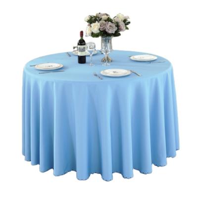 China Round Modern Waterproof Table Cloth Fabric Luxury Tablecloth for sale