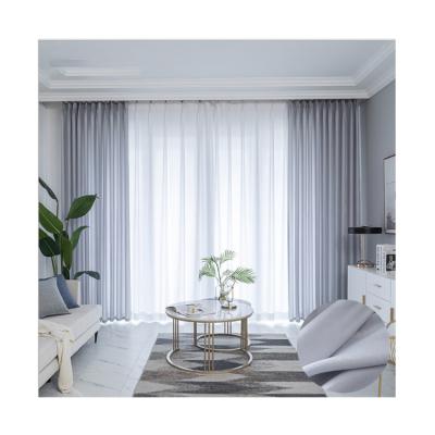 China Wholesale Hot Selling Blackout Pure Color Quilting Shading Design 100% Polyester Home Curtains for sale