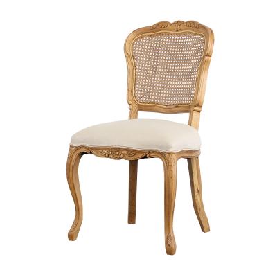 China (Height)Adjustable French Back Cane Dining Chair for sale