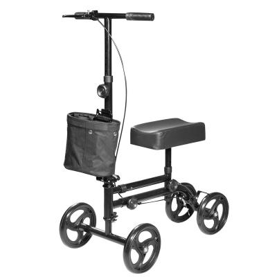 China Hospital Equipment Folding Efficient Walker Lightweight Safe Knee Walker Portable Knee Scooter for sale