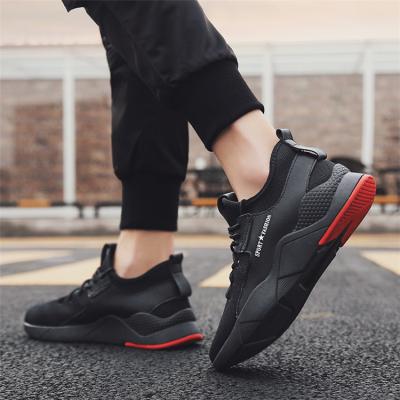 China Fashion Lightweight Classic Breathable Fitness Walking Style Shoes Cheap Injection Men's Sports Casual Shoes for sale