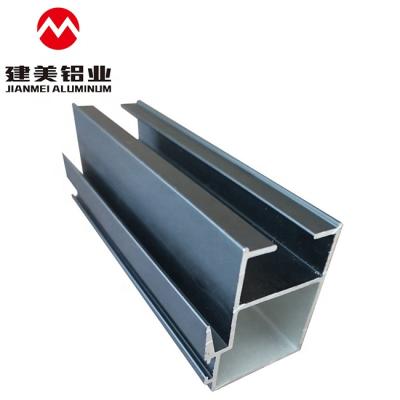 China Transportation Tools China Silver Anodized Aluminum Profile For Curtain Wall for sale