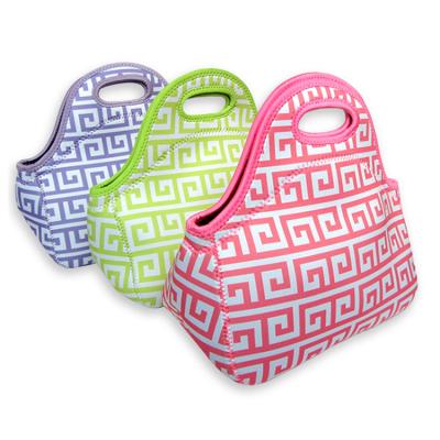 China Neoprene Lunch Bag Fashionable Eco-Friendly Waterproof Lunch Food Cool Factory Bag for sale