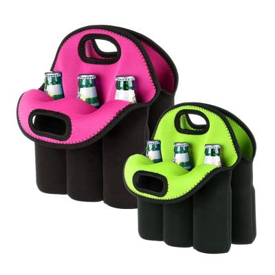 China Amazon 6 Pack Neoprene Beer Bottle Waterproof Promotional Hot Cooler for sale