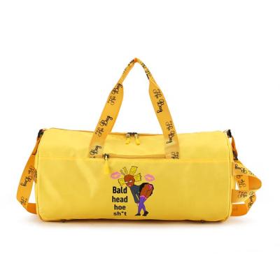 China Hot New Eco-friendly Duffel Bag Sports Travel GYM Women Men Girls Duffel Bag for sale